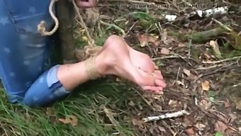 Foot Fetish And Bondage In Outdoor Amateur Torture