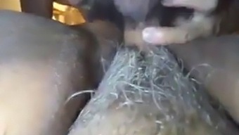 African-American Elderly Latina Grandmother Engaging In Infidelity
