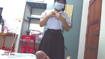 Thai University Student And Friend Engage In Sexual Activity