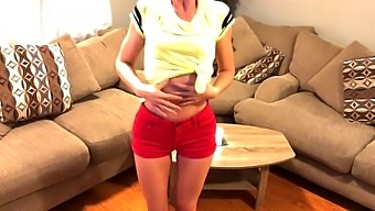 Stepcousin-It'S Sizzling Solo Striptease On Porn Hub