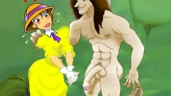 Cartoon Tarzan And Jane'S Intense Group Sex Adventure