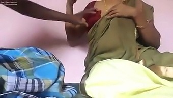 Amateur Owner Fondles And Squeezes Maid'S Breasts And Nipples