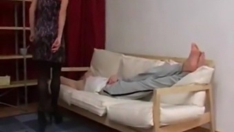 Intense And Forbidden Encounter Between A Mature Woman And Her Young Stepson