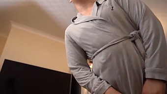Pov Video Of A Seductive Milf Catching Her Stepson Masturbating