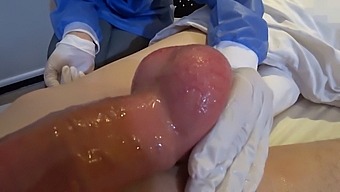Amateur Doctor Gets A Cumshot Surprise From Patient In Hd Video