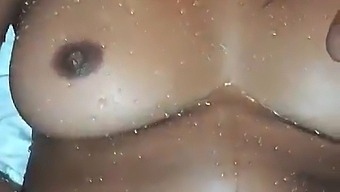 Black Woman Squirts A Lot And I Finish With Cum