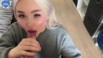 Stepmother’s Accidental Video Sends The Wrong Message To Her Stepson And Asks For A Blowjob In Return.