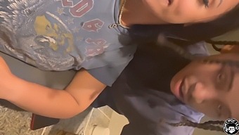 Stepmother With Great Assets Seduces Her Stepson While His Father Is Not At Home (Part 2)