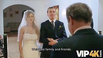 Olivia Sparkle'S Intimate Moments In A Wedding Dress And Veil Captured On Hd Video