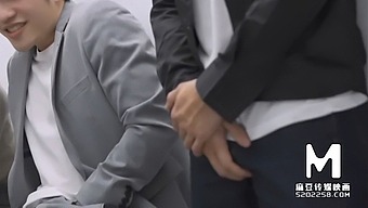 Asian Girls Engage In Hardcore Sex And Oral Pleasure During Orgy Party