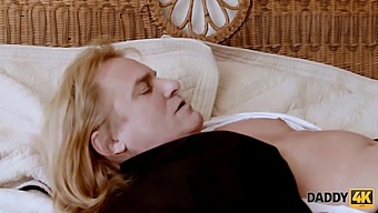 Hd Video: Beautiful Blonde Has An Affair With Groom'S Father Before The Wedding