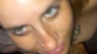 Wild Blonde Gets Pounded In All Holes And Loves It