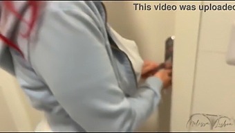 I Have A Hot Scene With My Stepmother In The Bathroom Of The Store And She Also Wants To Have Deep Throat Cock In Her Ass.